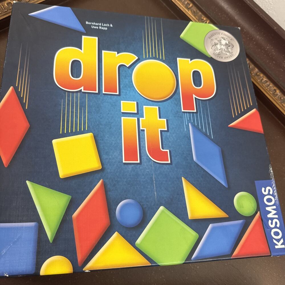 Drop It Strategy Game 100% COMPLETE Great Condition Kosmos 2-4 Players